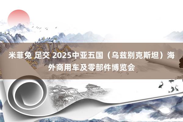 米菲兔 足交 2025中亚五国（乌兹别克斯坦）海外商用车及零部件博览会